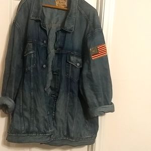 Men's denim truckers jacket